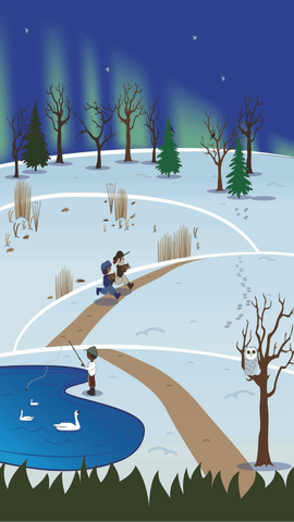 Winter Solstice Countdown Poster