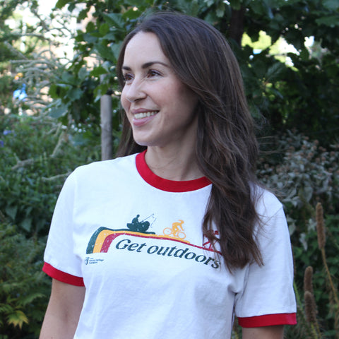 Get Outdoors Ringer Tee